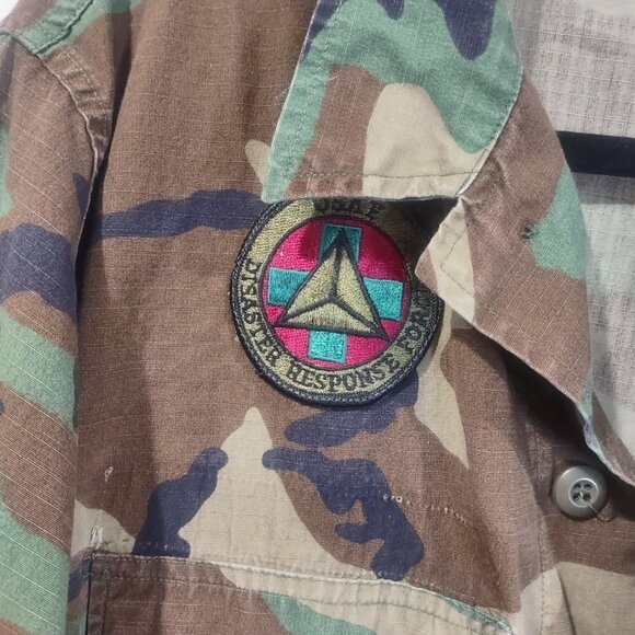 Camo Air Force Jacket Size Medium - Picture 7 of 9